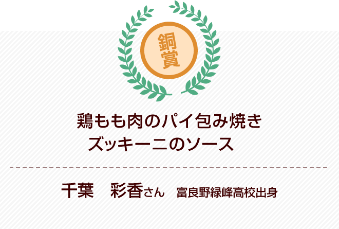 肉料理部門 銅賞