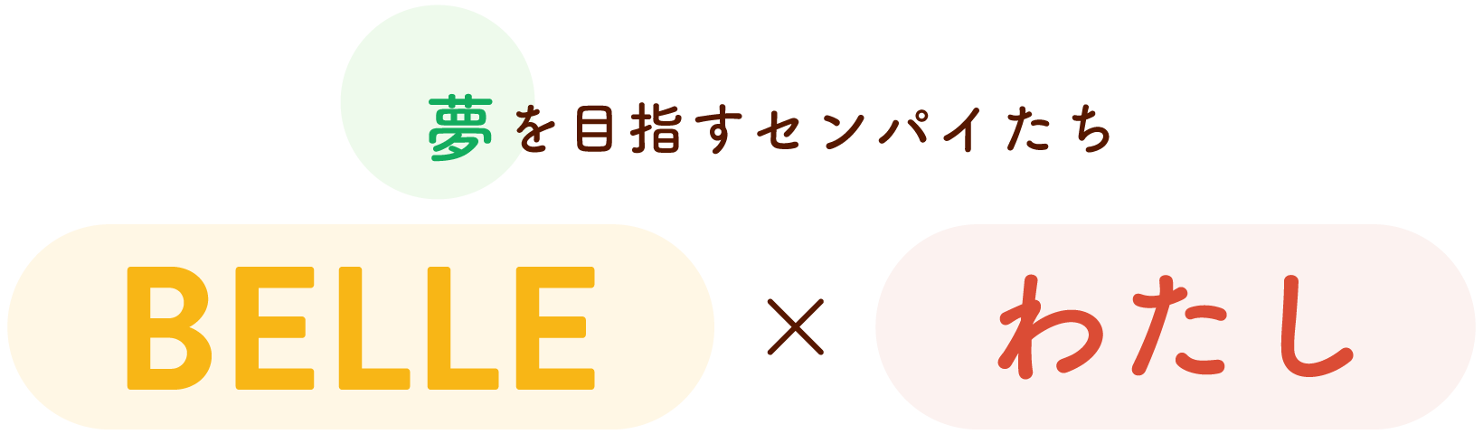 夢を目指すセンパイたち　BEELE×わたし