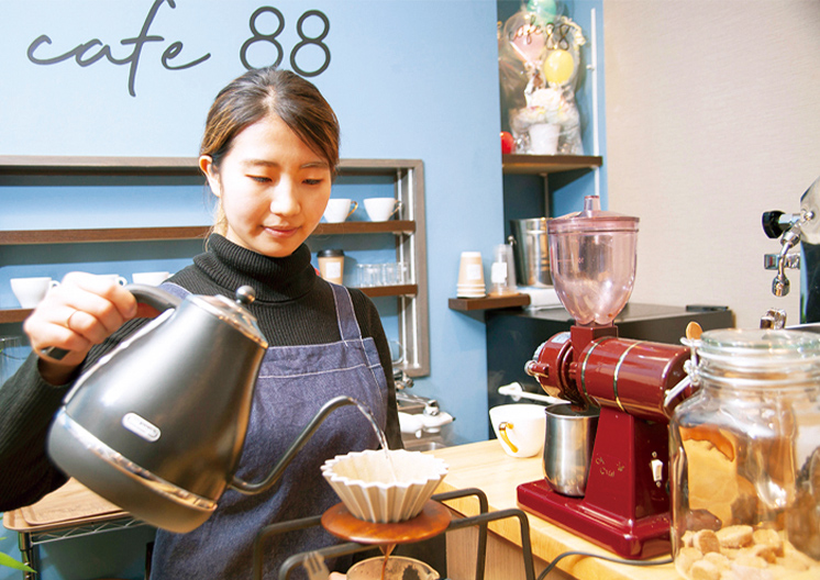 店舗cafe88