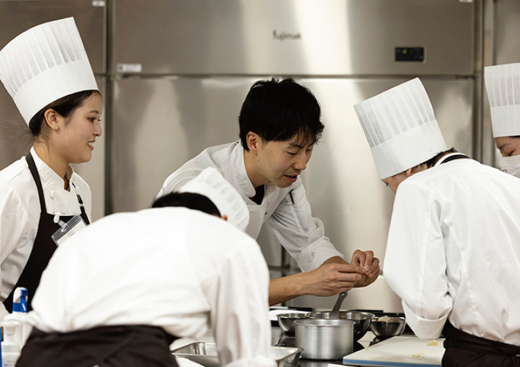 お店のレシピを教えてもらおう